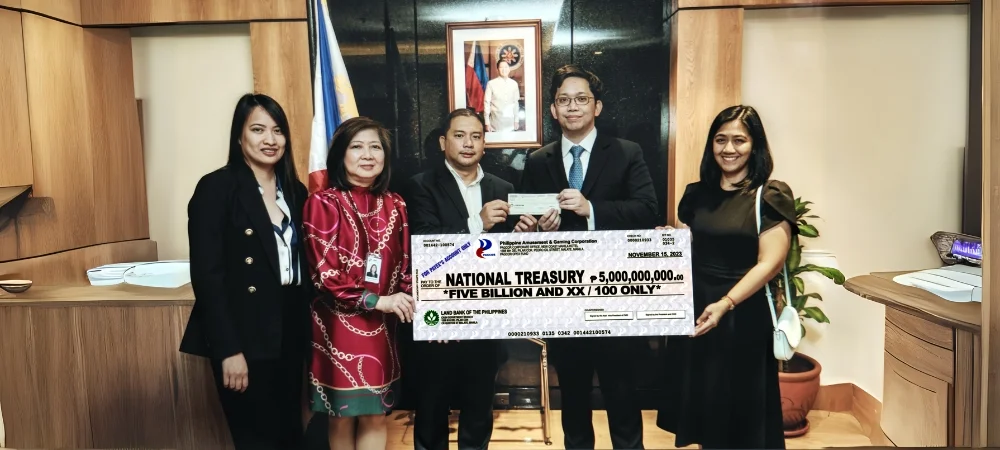 PAGCOR remits PHP 5B
