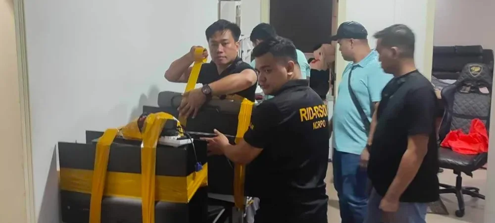 PAGCOR 12 Arrests Over Illegal Online Gambling Operations Paranaque