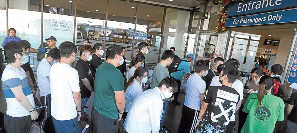 foreign POGO workers repatriated to China
