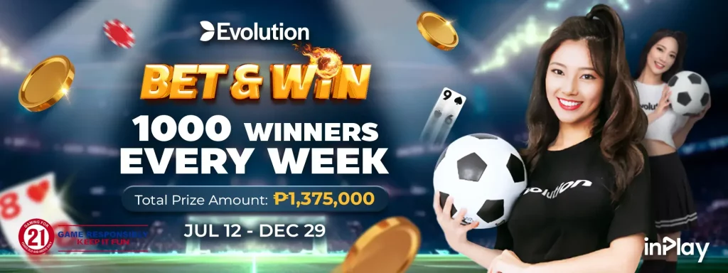 InPlay Promo - Bet & Win at BetLab.ph