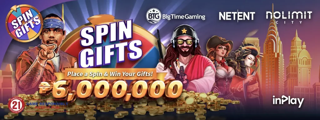 InPlay Promo - Spin Gifts at BetLab.ph