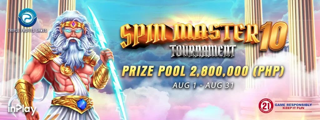 InPlay Promo - Spin Master at BetLab.ph