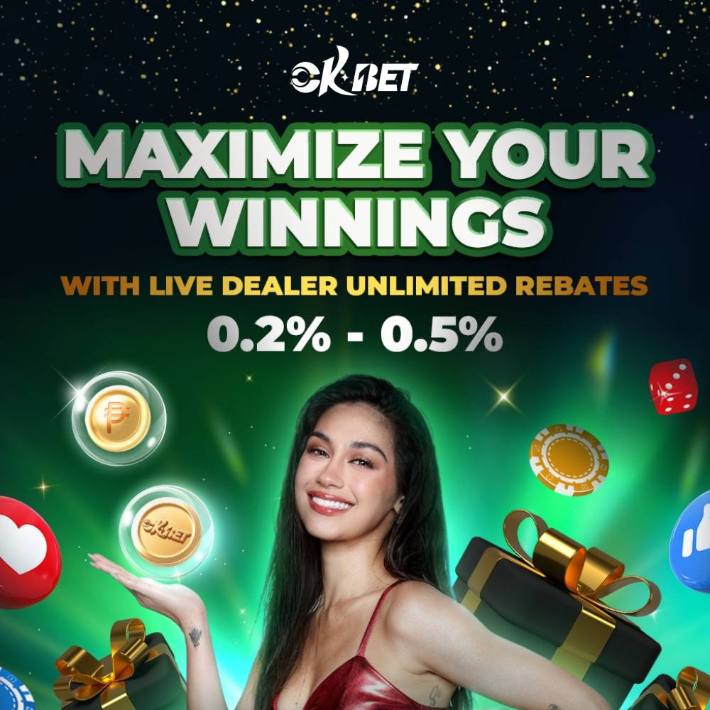 OKBet Live Dealer Unli Rebates -BetLab.ph