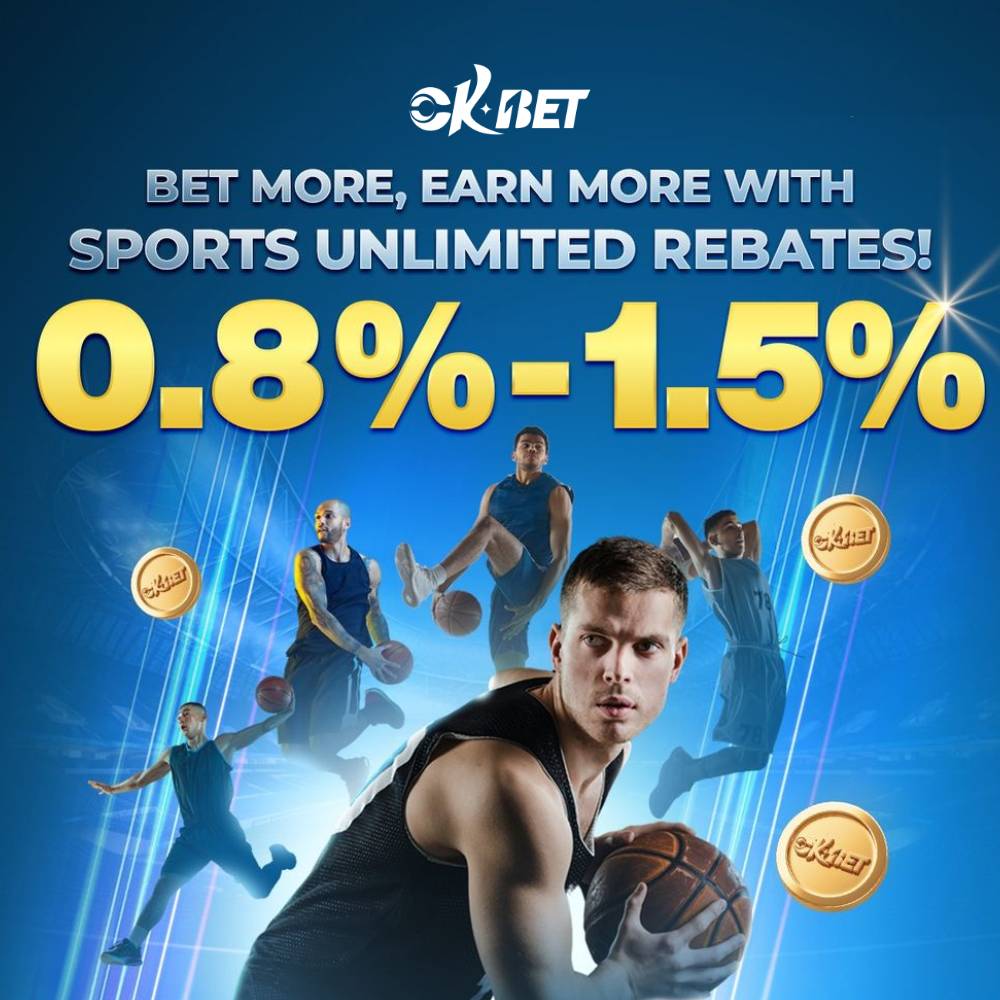 OKBet Sports Unlimited Rebates -BetLab.ph