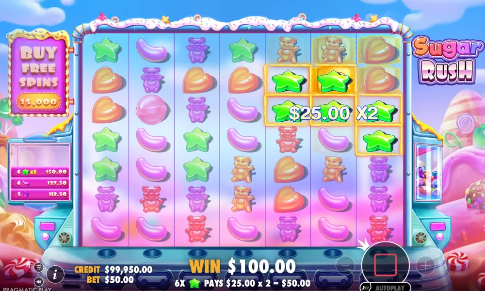 Sugar Rush - Multiplier
