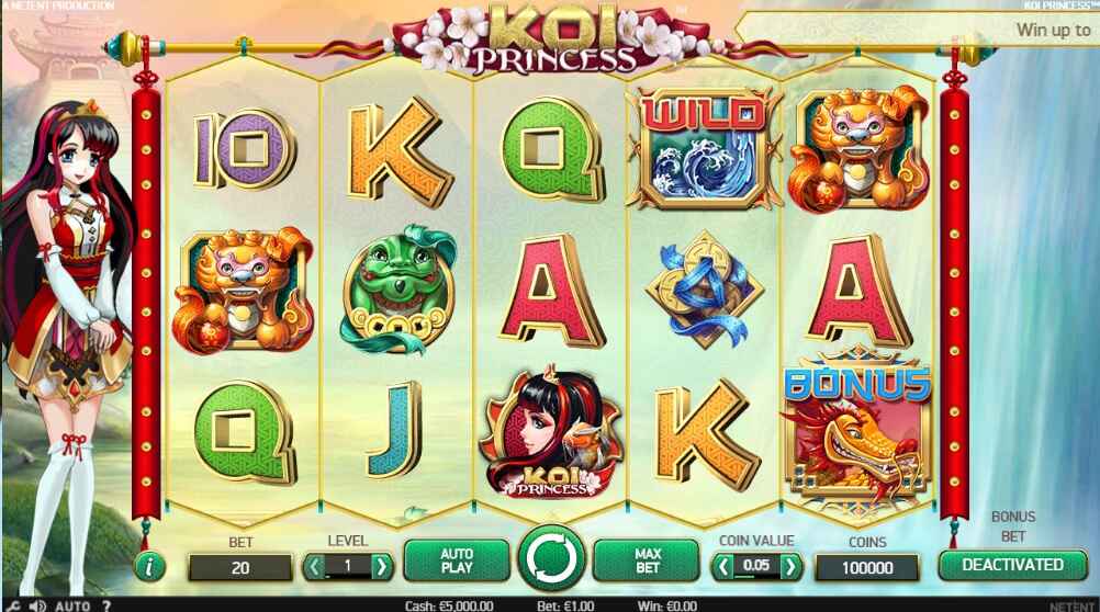 NetEnt Koi Princess Slot Review by BetLab.ph