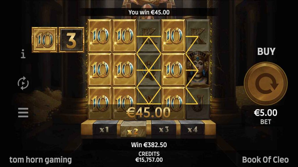 Tom Horn Gaming - Book of Cleo Slot Review by BetLab.ph