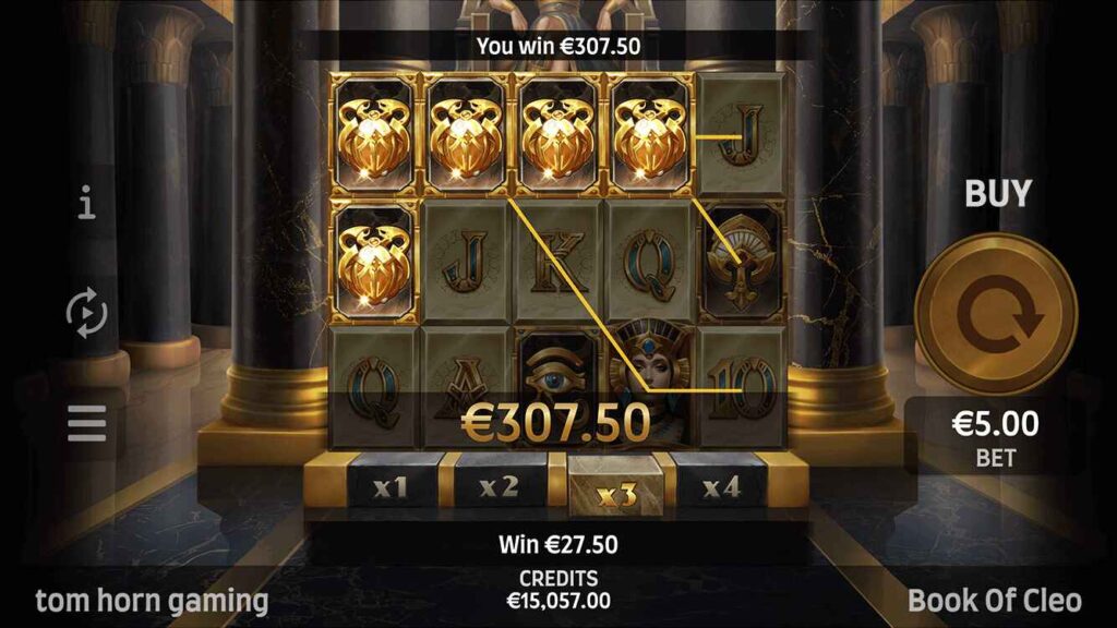 Tom Horn Gaming - Book of Cleo Slot Review by BetLab.ph