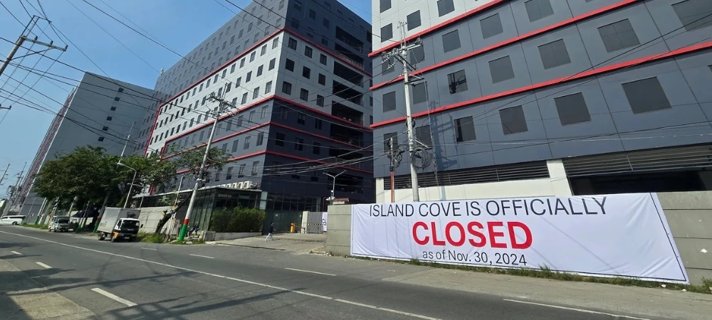 Island Cove Shut Down