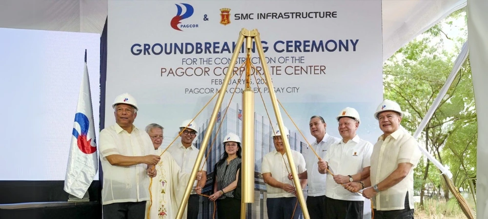 PAGCOR and SMC Infrastructure Groundbreaking Ceremony