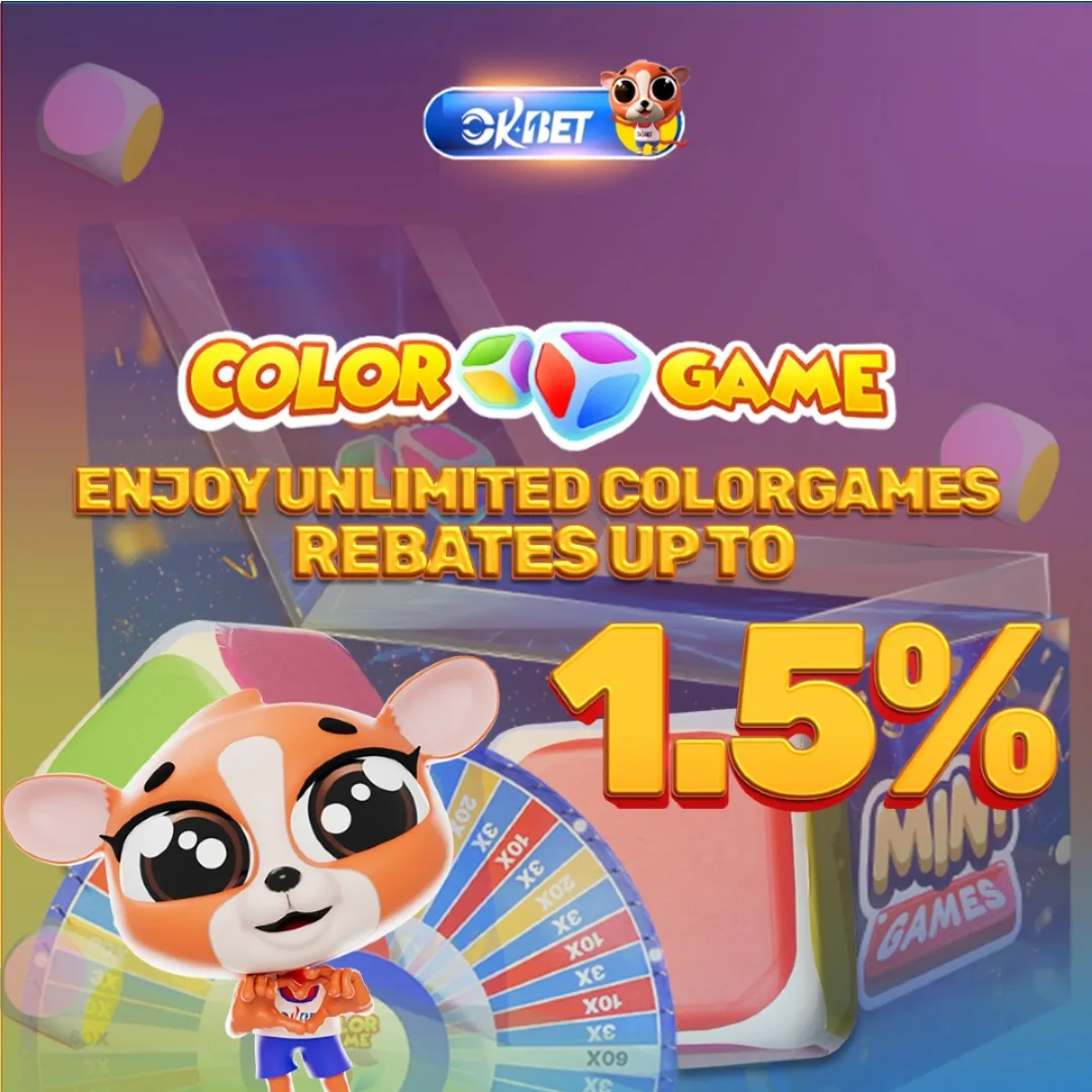 OKBet Color Game Rebate - BetLab PH