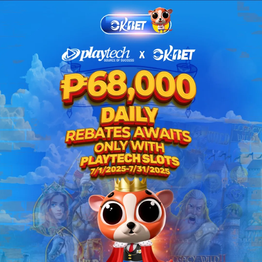 OKBet x Playtech Daily Rebate - BetLab PH