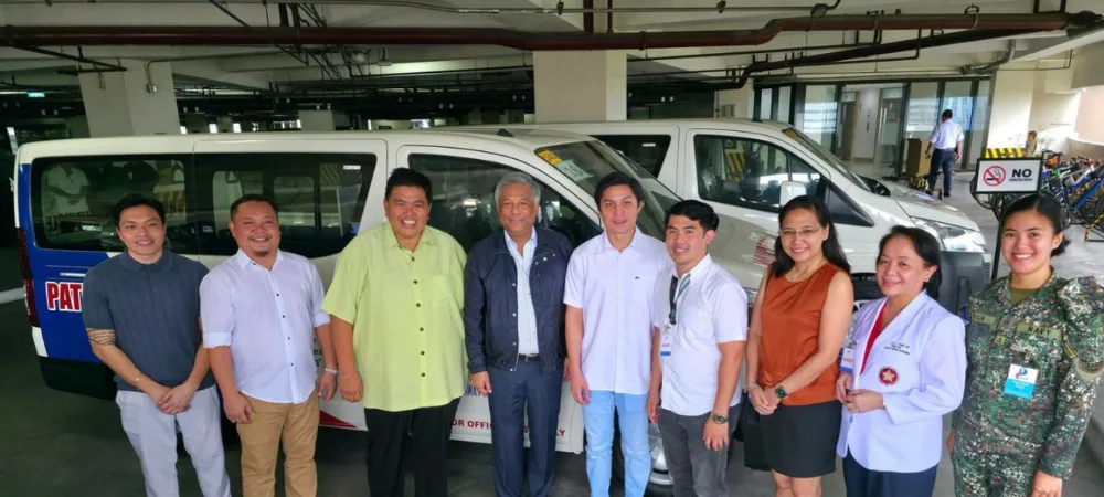 PAGCOR Patient Transport Vehicle Donation