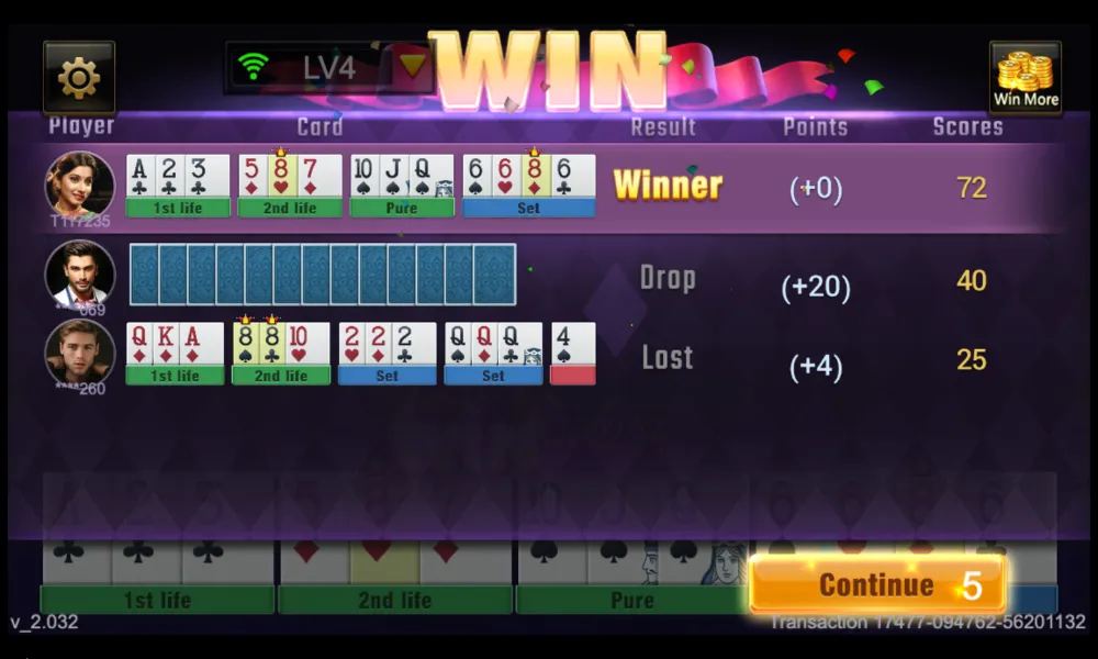 Pool Rummy by JILI - Win