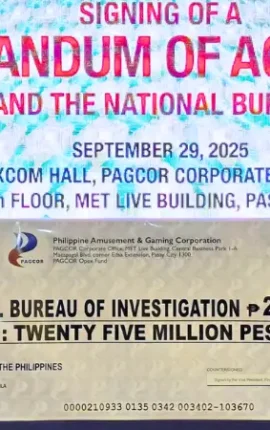 PAGCOR Backs NBI with PHP50M to Fight Illegal Gambling