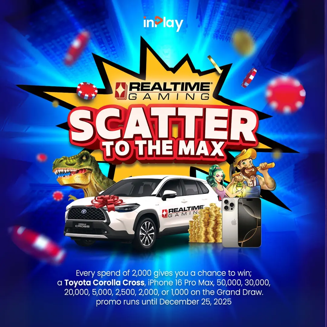 inPlay RTG Scatter to the Max Raffle Promo - BetLab PH